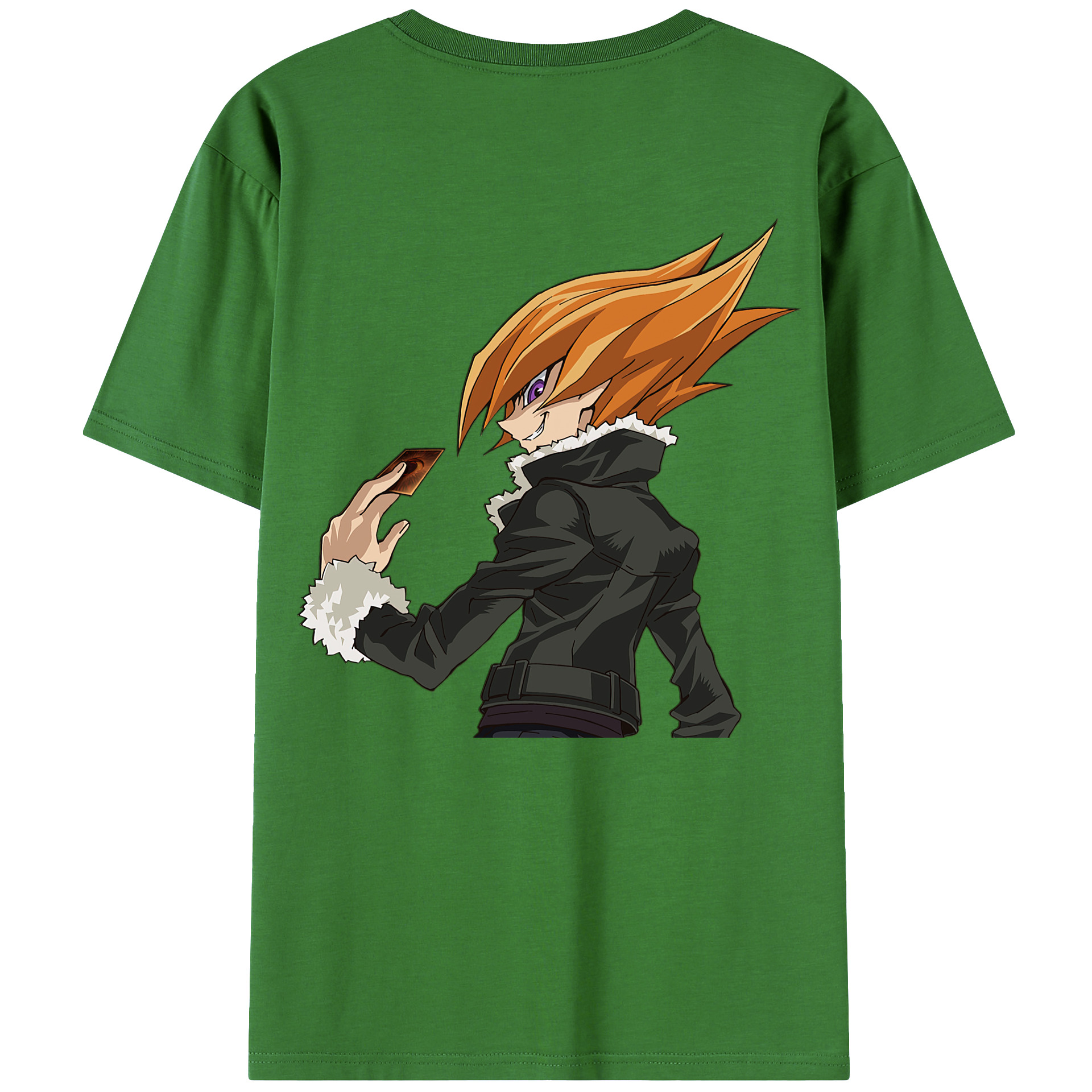 （画像用） 遊☆戯☆王 Yu-Gi-Oh! レディース半袖Tシャツ(バックプリント)